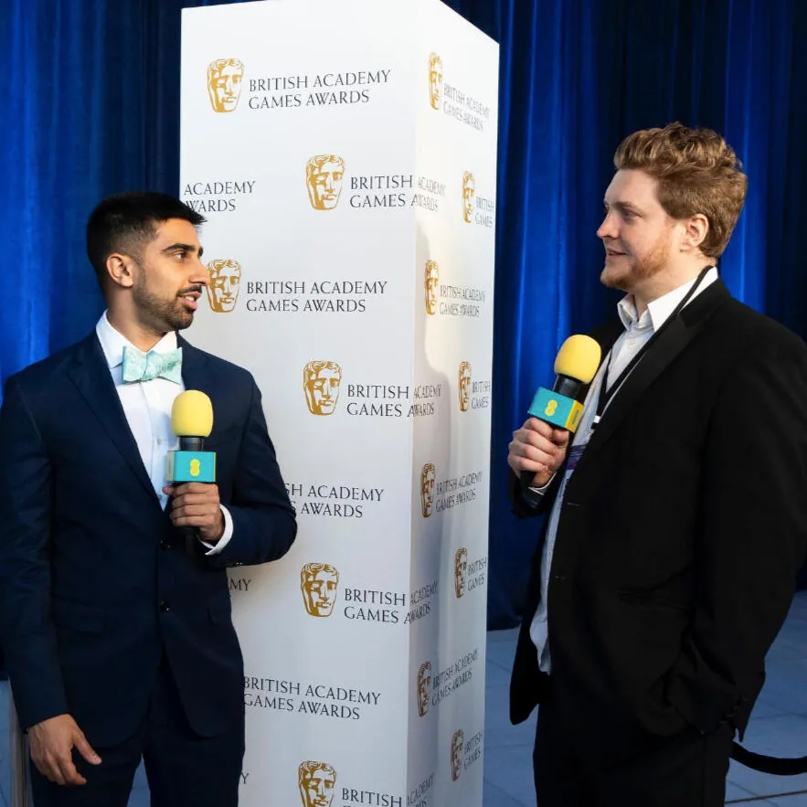 Interviews at the BAFTA Games Awards, London