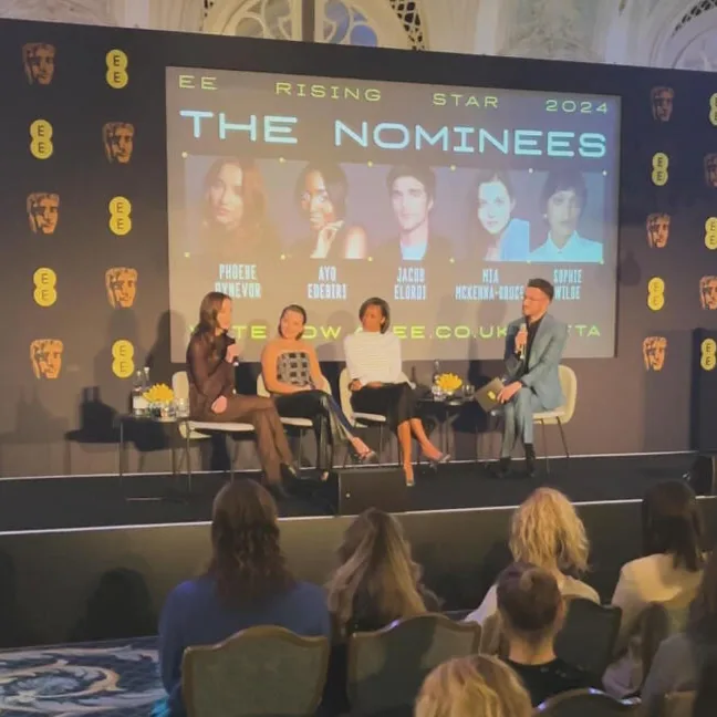 EE Rising Star panel, London